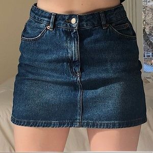 [NOT FOR SALE] Topshop Denim Mini Skirt